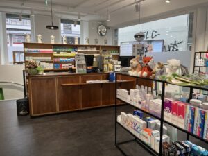 Apotheke in der «Steinen»